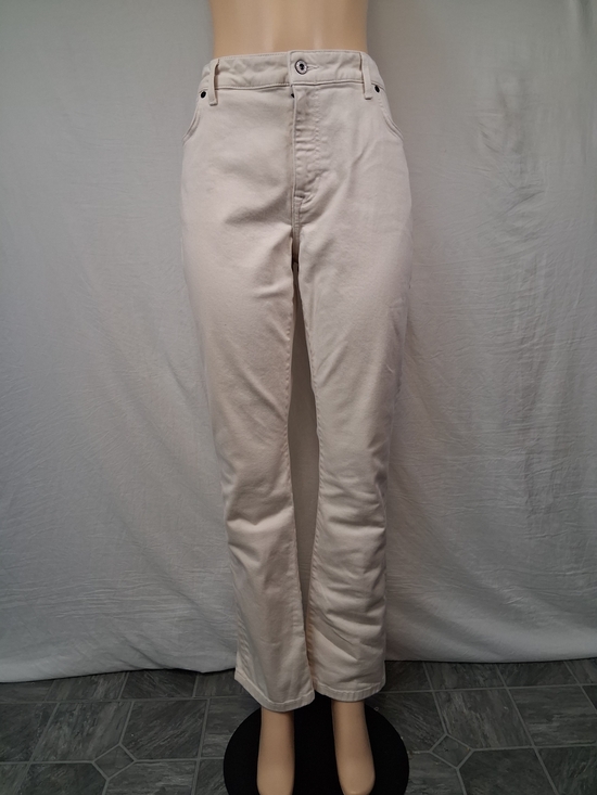 Tecovas Denim - Tecovas Cream Straight-Leg Jeans Size 31